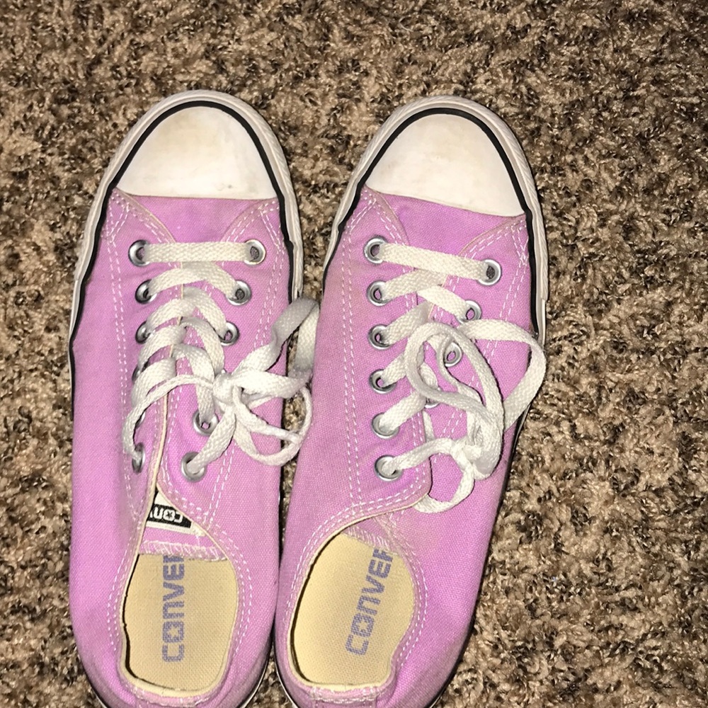 Purple converses - Picture 5 of 5